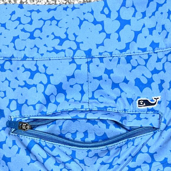 Vineyard Vines Skort Womens 14 (36") Blue Abstract Print Golf Tennis Pickleball - Picture 7 of 15